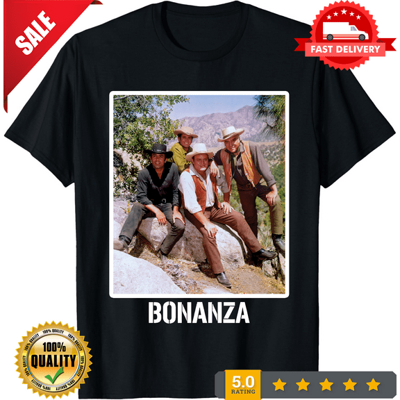 Bonanza Cast Photo Tv Show T Shirt, ULTRA LIMITED-TH67967