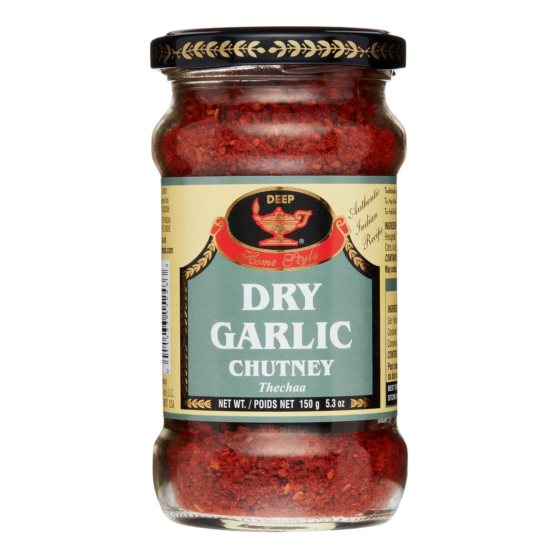 Deep Dry Garlic Chutney, 5.3 Oz by Chetak New York LLC