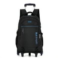 thumbnail image 3 of Trolley Backpack Creative 6-Wheel Rolling Backpack School Backpack for Students, 3 of 7