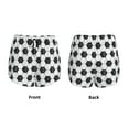 thumbnail image 4 of Disketp Soccer Print Women's Shorts Workout Shorts for Athletic Gym Running Shorts with Phone Pockets XX-Large, 4 of 8