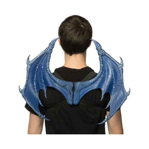HM Smallwares Supersoft Blue Mini Dragon Wings Costume Accessory
