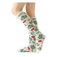 thumbnail image 2 of 2 Pair Women’s Holiday Christmas Knee High Socks – Size 9-11 – Festive Winter Novelty Gift Socks – Soft & Warm Xmas Socks, 2 of 6