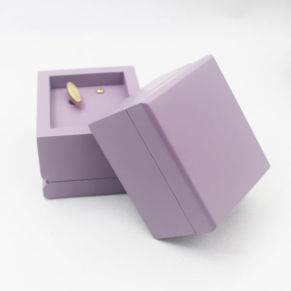 SinzyoWooden Purple Music Box howls moving castle Merry Go Round of Life With Mirror For Friends Children Girls Birthday Gifts