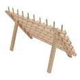 thumbnail image 4 of Wooden Thread Rack, Beechwood Folding Thread Holder 60 Spools Easy Storage  for Embroidery, 4 of 7