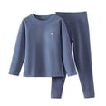 thumbnail image 1 of Ensemble Estival Mignon, Pyjama Chaud Uni pour Enfants Deux Pièces, 1 of 6