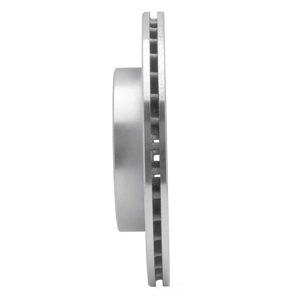 Dynamic Friction Company 631-76070L DFC Brake Rotor - Drilled And Slotted - Silver