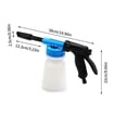 thumbnail image 2 of Kit de lavado de pulverizador de espuma para coche pistola de lavado ajustable 1L, 2 of 5