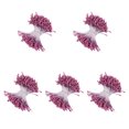 thumbnail image 1 of Inteprter 5X flor seca planta falsa decoración de boda accesorios para el hogar DIY elegante hermoso jardín flores artificiales Artesanía Rosa roja Inteprter HA084450-03, 1 of 6