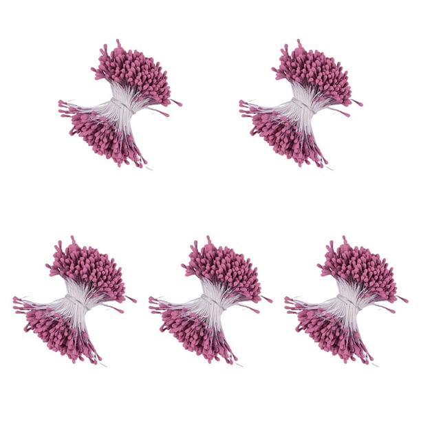Inteprter 5X flor seca planta falsa decoración de boda accesorios para el hogar DIY elegante hermoso jardín flores artificiales Artesanía Rosa roja Inteprter HA084450-03