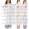thumbnail image 4 of ITSAME Girls Outfit Set Button Down Knit Cardigan and Pants 2-Piece Fall Winter Comfy Casual Clothes Purple Size 3T, 4 of 6