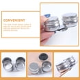 thumbnail image 6 of BESTONZON Stainless Steel Oil Palette Cup Large Mouth Double Dipper Palette Cup with Lid, 6 of 6