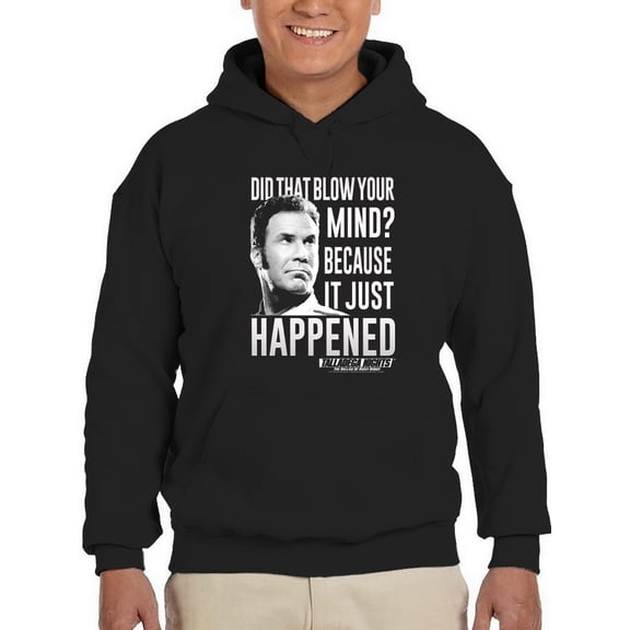 Did That Blow Your Mind? Hoodie Men -T-Line Designs, Male Medium