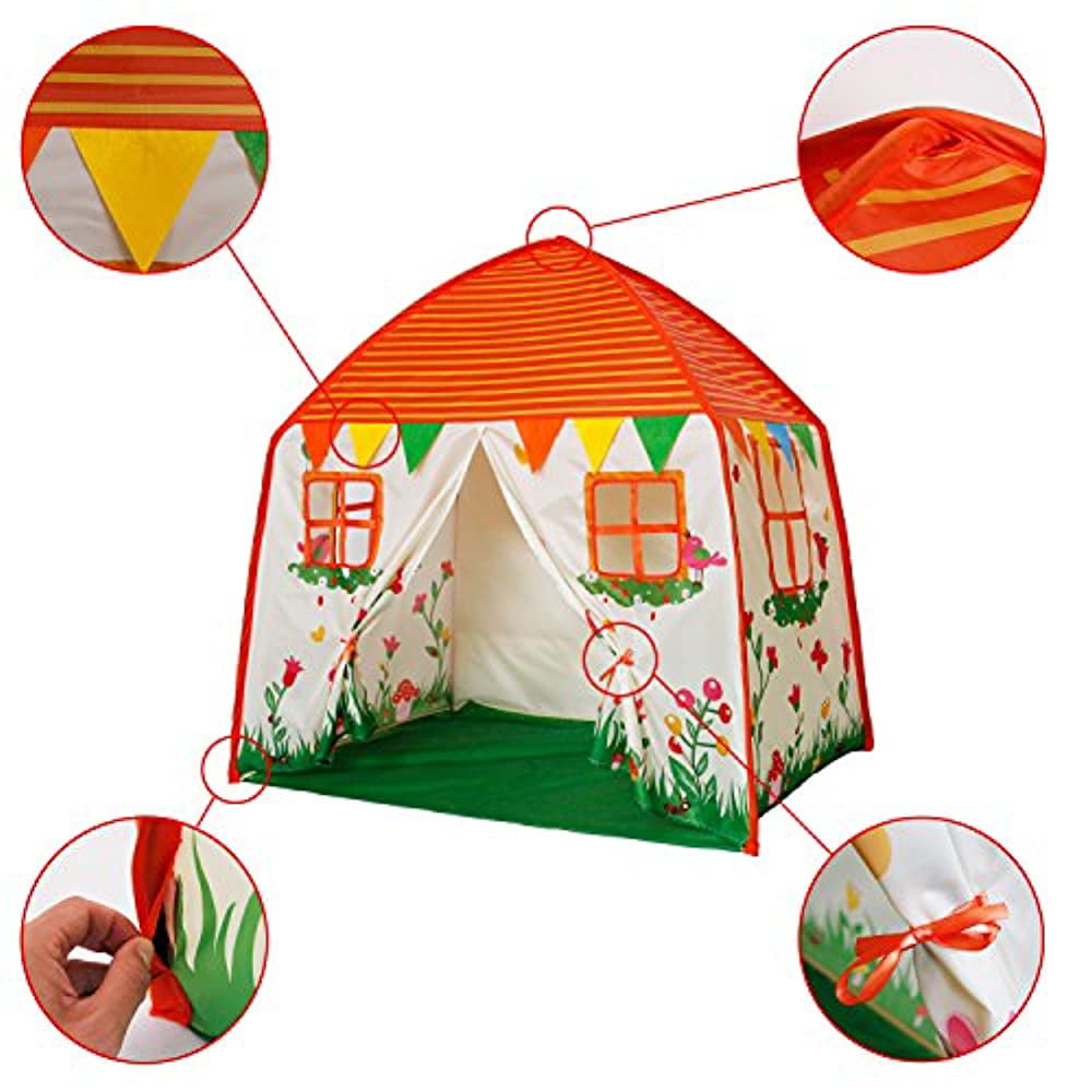 Homfu Play Tent for Kids Playhouse for Children Boys Popup Tent with Carry Bag 