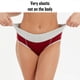 thumbnail image 4 of Paquete de 5 ropa interior de algodón de cintura alta y talla grande para chicas gorditas., 4 of 6