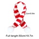 thumbnail image 2 of CaiYueKe Christmas Mini Knit Doll Hats Small Santa Hat Scarf Christmas Knit Decoration Winter Wine Bottle Decor for Xmas Ornaments DIY Art Craft(Red, Green,Color Stripe), 2 of 7