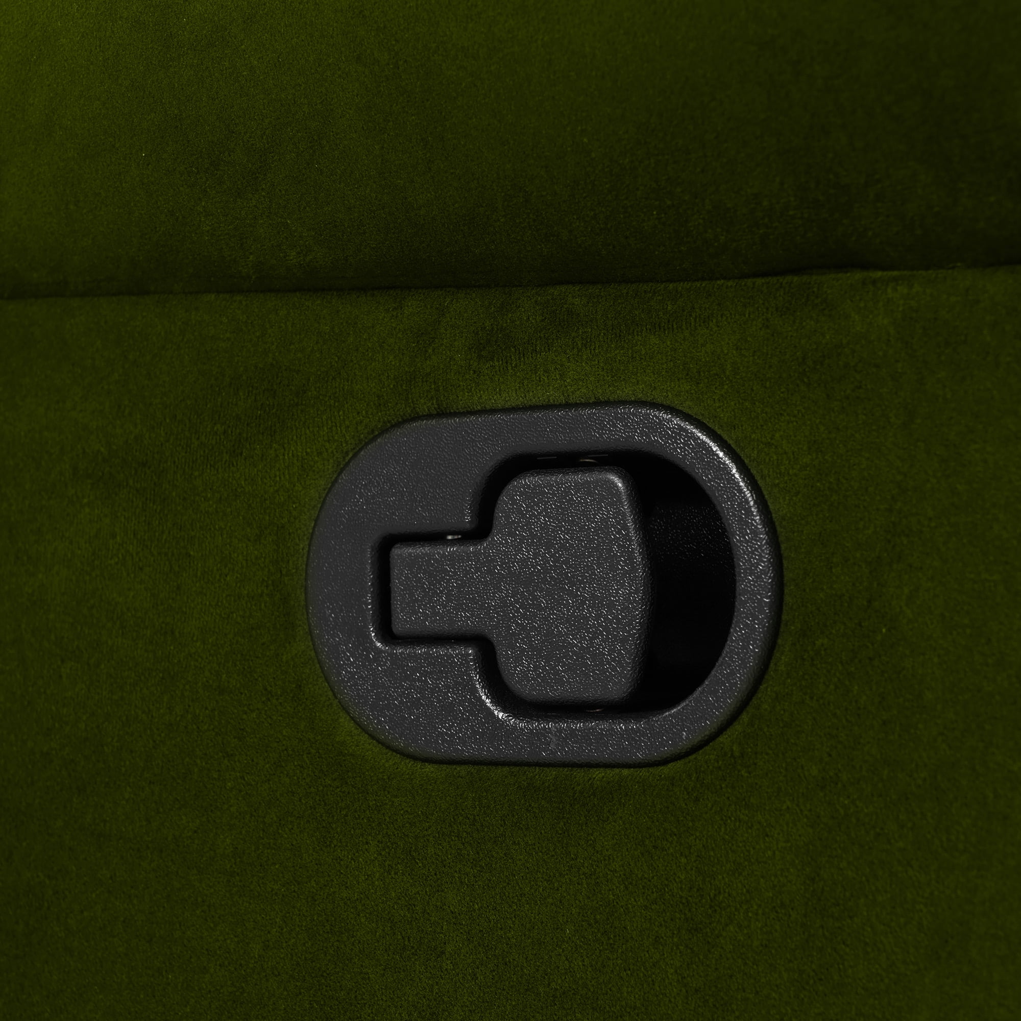 LiviNest Green Swivel Recliner Chair: 360° Rotation & Manual Rocking Nursery Rocker with Adjustable Backrest - Velvet Upholstery for Nursing Mothers & Baby Care in Living Room & Nursery Spaces