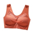 thumbnail image 2 of Women's Tube Top Bralette Wireless Gathering, Beautiful Back Strapless Style Lingerie, Thin Breathable Minimizer Banduea, Small Chest Push Up Big Bust Slimming Bra, 2 of 6