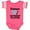 Football Pink and White, variant on Inktastic Future Accordion Player Childs Boys or Girls Baby Bodysuit