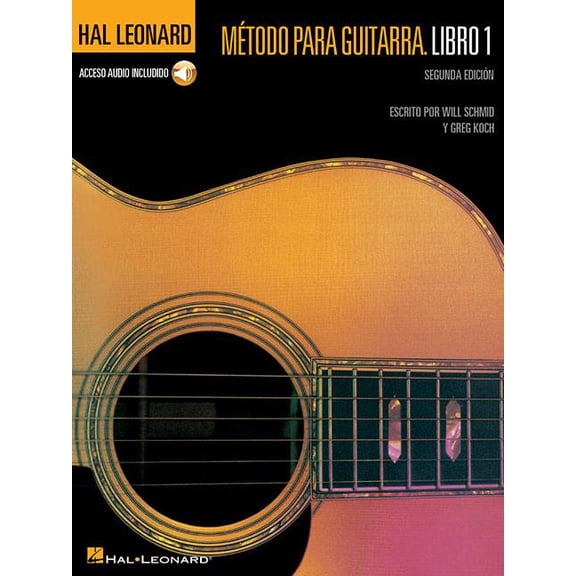 Spanish Edition: Hal Leonard Metodo Para Guitarra Libro 1 - Segunda Edition Book/Online Audio (Paperback)