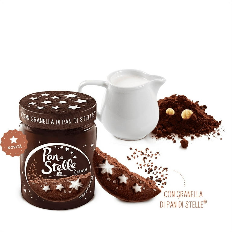 Pan di Stelle Cream | Cocoa & Hazelnut Spread by Mulino Bianco - 11.6 oz
