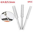 thumbnail image 4 of 6 Pcs Diamond Coated Cylindrical Burr Chainsaw Sharpener Stone File 4/4.8/5.5mm, 4 of 5