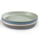 thumbnail image 1 of Platos de bambú WeeSprout (azul, verde, gris y beige sin tapas), 1 of 1