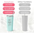 thumbnail image 6 of Best Aunt Ever Stainless Steel Personalized Tumbler - Insulated Cup with Cute Design - Slide Close Lid with Straw - For Pregnancy Announcements - Valentine's Day - Best Aunt Ever Gifts, 6 of 9