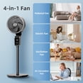 thumbnail image 5 of Ventilador de piso oficial Feculs para dormitorio, ventiladores oscilantes, 5 of 5