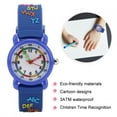 thumbnail image 1 of Kid Waterproof Cartoon Watch with Letter Pattern, Children Wrist Watch for Time Recognition Tool, 1 of 8