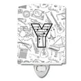 thumbnail image 1 of Carolines Treasures CJ2007-YCNL Letter Y Musical Note Letters Ceramic Night Light, 1 of 1