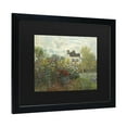thumbnail image 2 of Trademark Fine Art 'The Artist's Garden at Argenteuil' Canvas Art by Claude Monet, 2 of 4