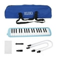 thumbnail image 2 of 37 Keys Melodica Instrument, Professional Melodica Musical Instrument with 2 Soft Blow Pipe 2 Blowing with Carrying Bag for Beginners Adults, 2 of 7