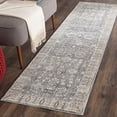 thumbnail image 2 of Safavieh Valencia Dark Grey Traditional Rug - 2'3" x 8', 2 of 5