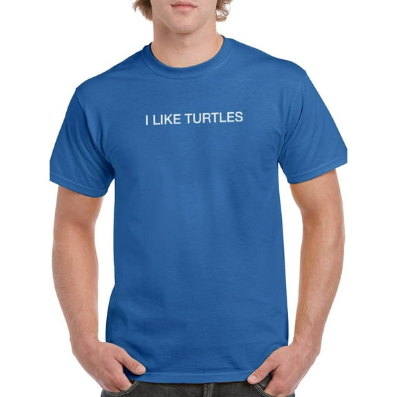 I Like Trutles T-Shirt Men -Smartprints Designs, Male Large