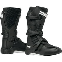 Thor Blitz XR Offroad Boots Black synthetic Motorcycle Boots 7 USA