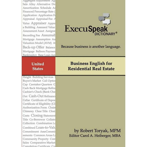 Business English for Residential Real Estate (Paperback)