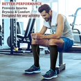 thumbnail image 5 of Varicose Veins Compression Socks Fit For Golf Rugby Hiking Sports For Anti Fatigue Driving Travel Flight Black Women Men Socks, 5 of 5