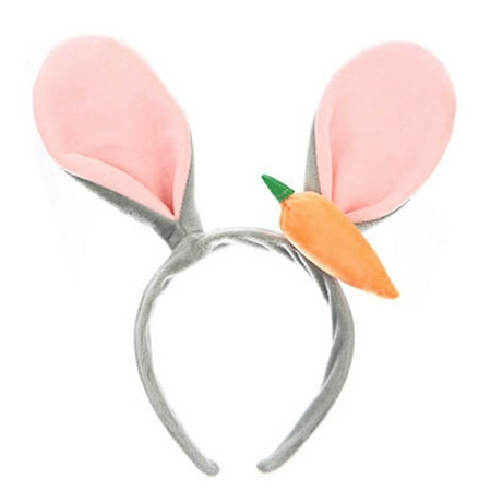 

Ximi 1 Set Bunny Headband Skirt Long Ears Festival Elastic Anti-slip Mini Skirt Decorative Stage Performance Carrot Celebration Children Easter Skirt for Easter Party