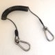 thumbnail image 2 of Cuerda telescópica de acero inoxidable perdida con hebilla para colgar, cuerda antipérdida, accesorios de pesca, llave eléctrica, paquete anticaída, cuerda de resorte de alambre de acero, 2 of 5