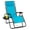 Blue, variant on REKHH Zero Gravity Reclining Chair, Outdoor Patio Recliner with Cup Holder & Removable Pillow, Adjustable Backrest, Indoor Lounge Chair for Backyard, Garden, Poolside (Blue)