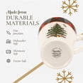thumbnail image 4 of Spode Christmas Tree Mug & Spoon Set, 14 Oz Porcelain Mug for Coffee, Tea, Milk, Hot Cocoa - Festive Gift Box - Dishwasher & Microwave Safe - Holiday Collection Design for Gifting (Tartan), 4 of 7
