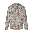 thumbnail image 2 of Picia Funny Chicken Women's Men's UPF 50+ Sun Protection Hoodie Shirt Long Sleeve SPF Fishing Outdoor UV Hiking Lightweight Shirts-Small, 2 of 9