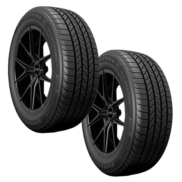 PAQUETE 2 LLANTAS 235/60R18 FIRESTONE ALL SEASON + VALVULAS