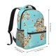 thumbnail image 2 of Easygdp World Travel Line Icons Map Mochila Ergonómica Versátil para Laptop - Múltiples Bolsillos, Correas Ajustables, Unisex para Escuela, Viajes y Actividades al Aire Libre-One Size, 2 of 5