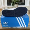 thumbnail image 4 of Size 9.5 - adidas Rod Laver White Navy, 4 of 6