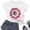 White, variant on FamilyThread Children's Casual Loose T-shirt American Flag 4th of July Bow Style Summer Comfortable Short Sleeved Round Neck Top For 3-15Y
