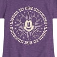 thumbnail image 3 of Disney - Mickey Listen To The Universe - Toddler & Youth Girls Short Sleeve Graphic T-Shirt, 3 of 5