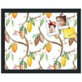 thumbnail image 2 of PinPix 19x15 Custom Cork Bulletin Board Fruit on Vine White Poster Board Has a Fabric Style Canvas Finish, Framed in Fruit on Vine White, by ArtToFrames (PinPix-1895), 2 of 5