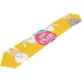 thumbnail image 5 of Coolnut 13"x90" Rectangle Easter Bunny and Egg Printed Table Runner for Wedding Birthday Holiday, 5 of 5