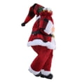 thumbnail image 4 of ZPAQI Christmas Santa Figurines Hand Crafted Santa Claus Standing Sitting for Doll Dec, 4 of 20